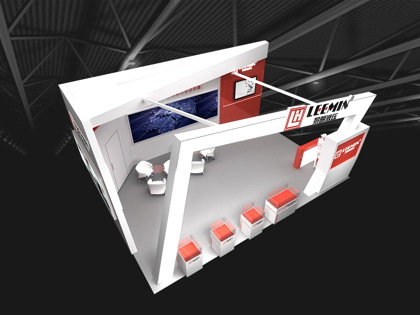 黎明液壓展臺設(shè)計