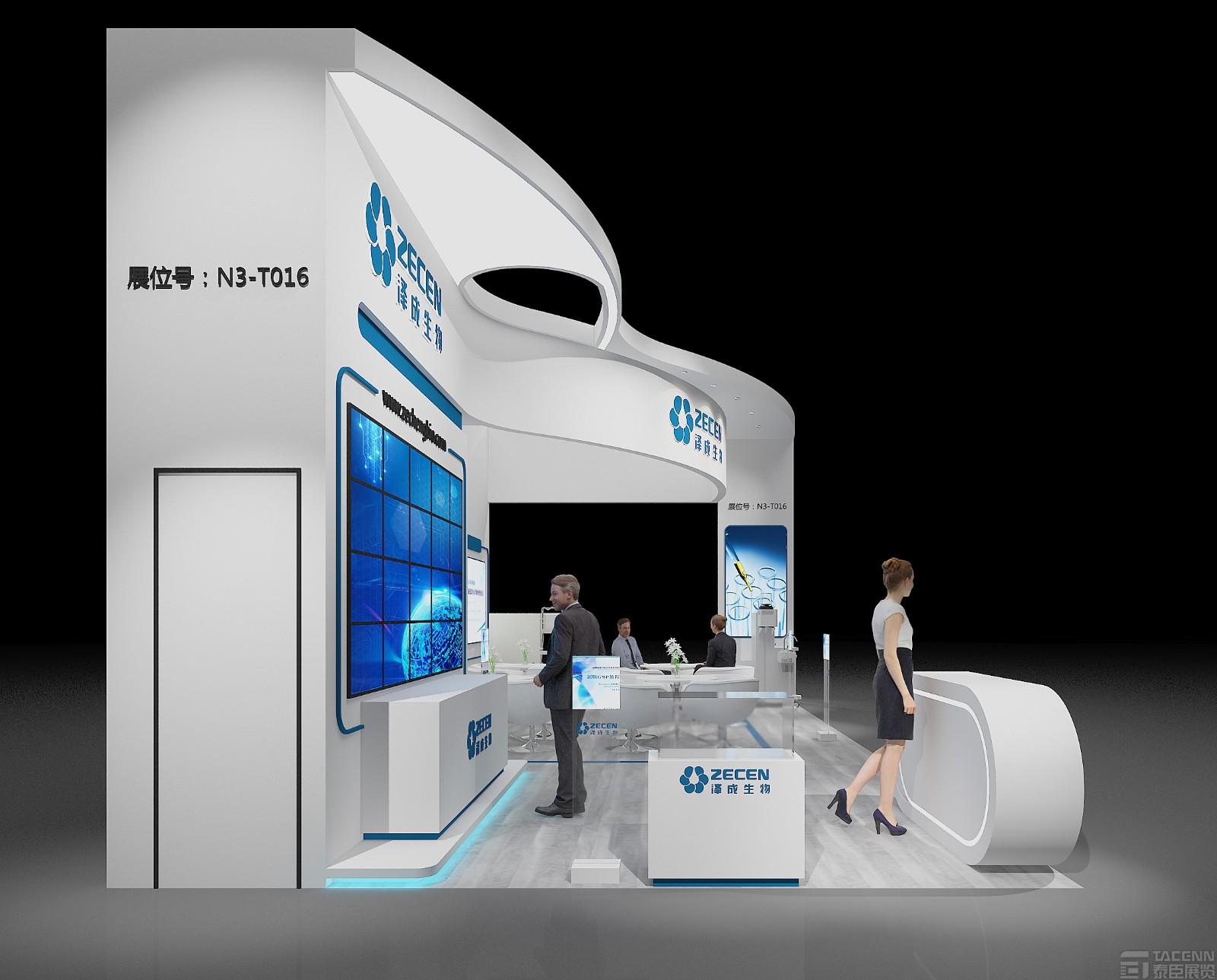 上海醫(yī)療器械展設計案例