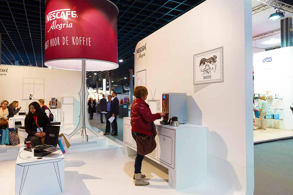 NESCAFE展會(huì)展臺