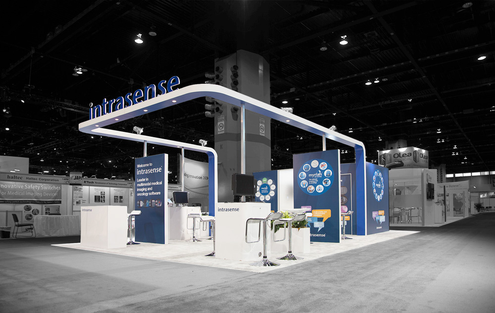 Intrasense展臺設(shè)計(jì)