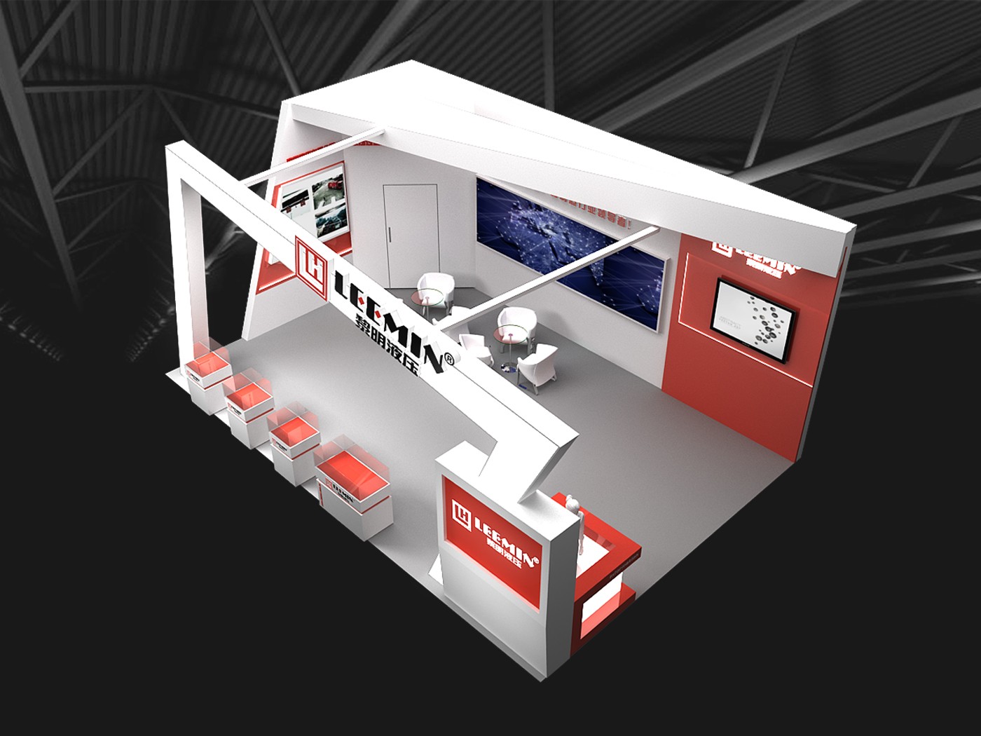 黎明液壓展臺設(shè)計